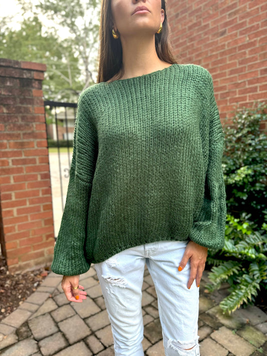 Oversized Knit Sweater